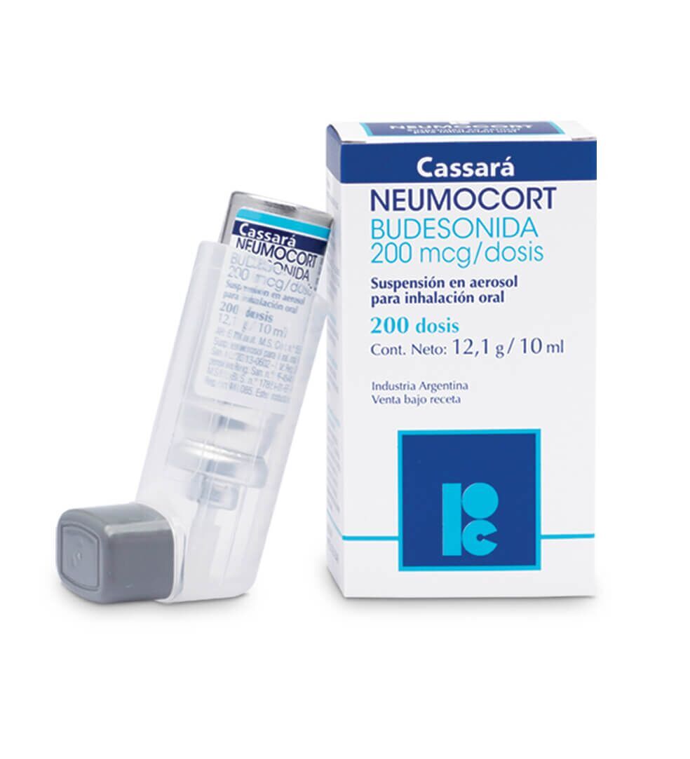 Neumocort Hfa (Budesonide 200 Mcg) Suspensión Inhalación Oral