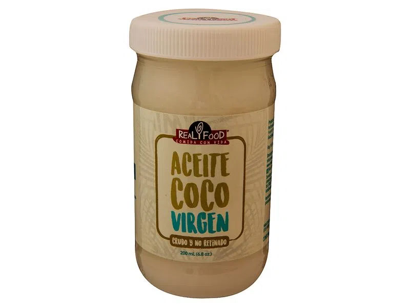 Aceite de Coco Real Food 200 grs