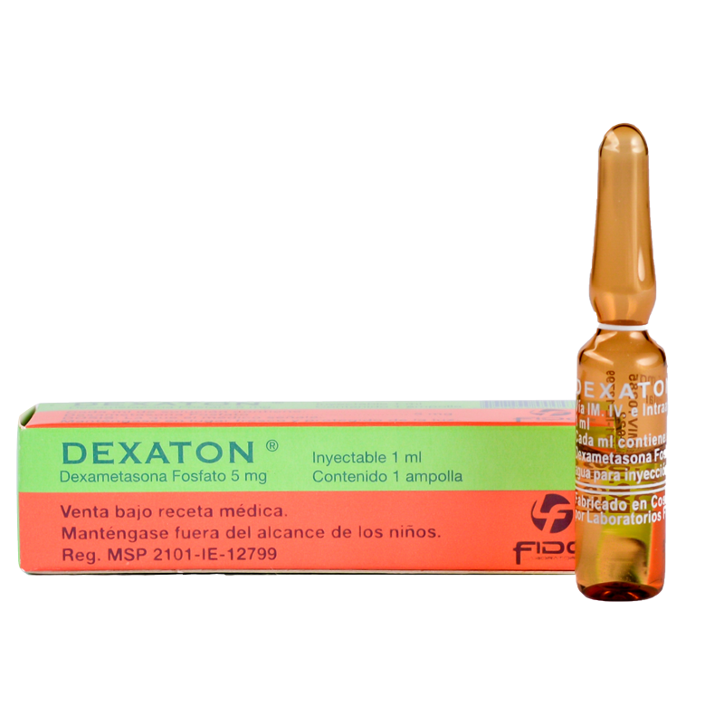 DEXAMETASONA 5 MG INYECTABLE AMPOLLA 1ML