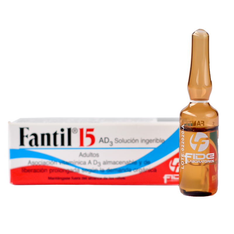 FANTIL 15 AMPOLLA 1ML