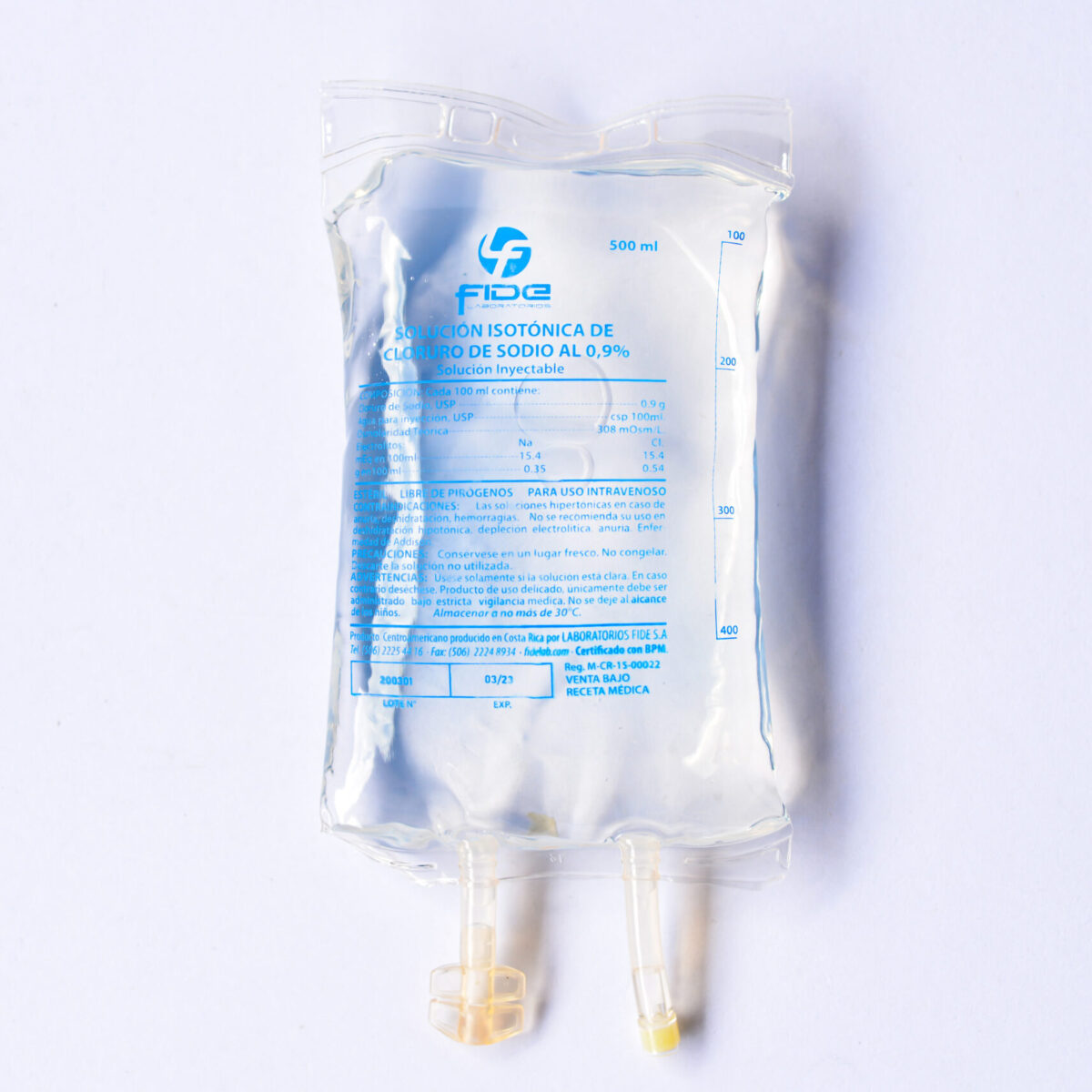 SOLUCIÓN SALINA 0.9% 500ML