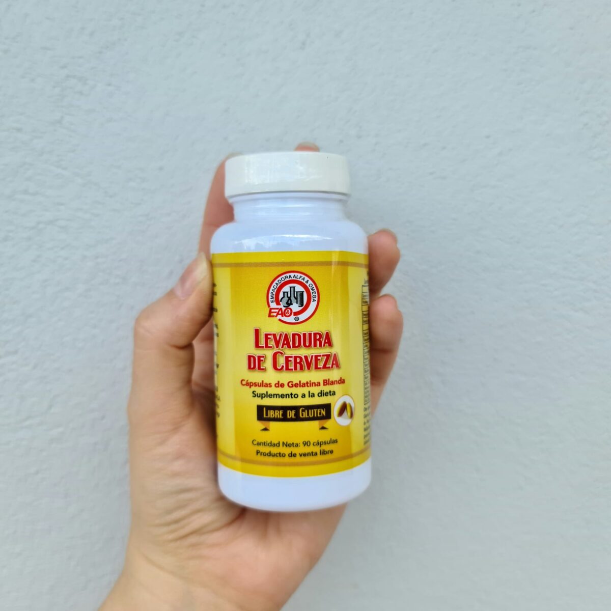 Levadura de Cerveza Frasco X 90 Capsulas