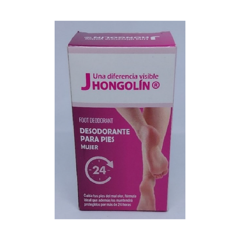 Desodorante Para Pies Mujer Jhongolín  (25ml.)