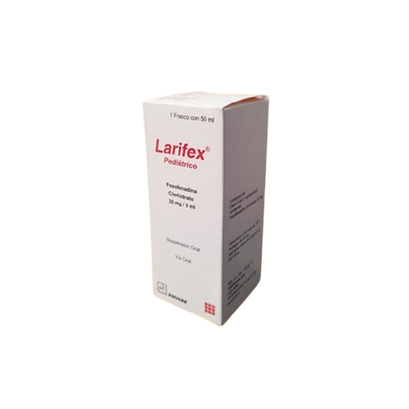Larifex Pediatrico Frasco 50 ml (Fexofenadina Clorhidrato)