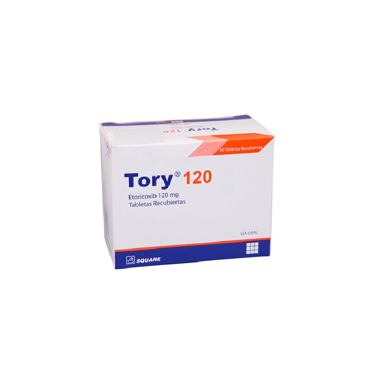 Tory 120 mg x 60 Tabletas (Etoricoxib)
