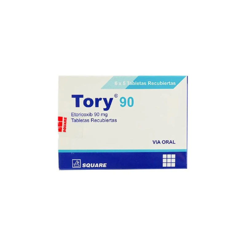 Tory 90 mg x 30 Tabletas (Etoricoxib)