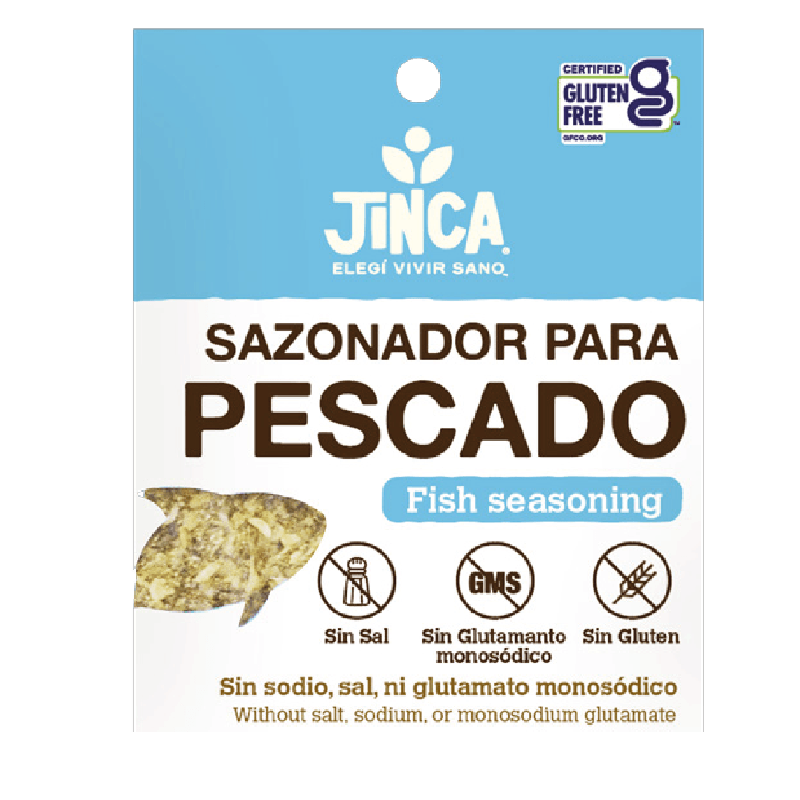 SAZONADOR PESCADO SIN SAL  UNITARIO 33 G