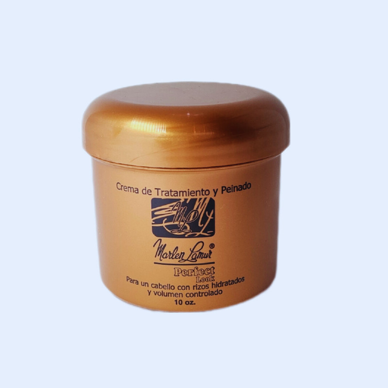 Crema Tratamiento Marlen Lemur Rizos 10 Oz