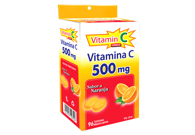 Vitamina C 500 Mg Dispensador X 144