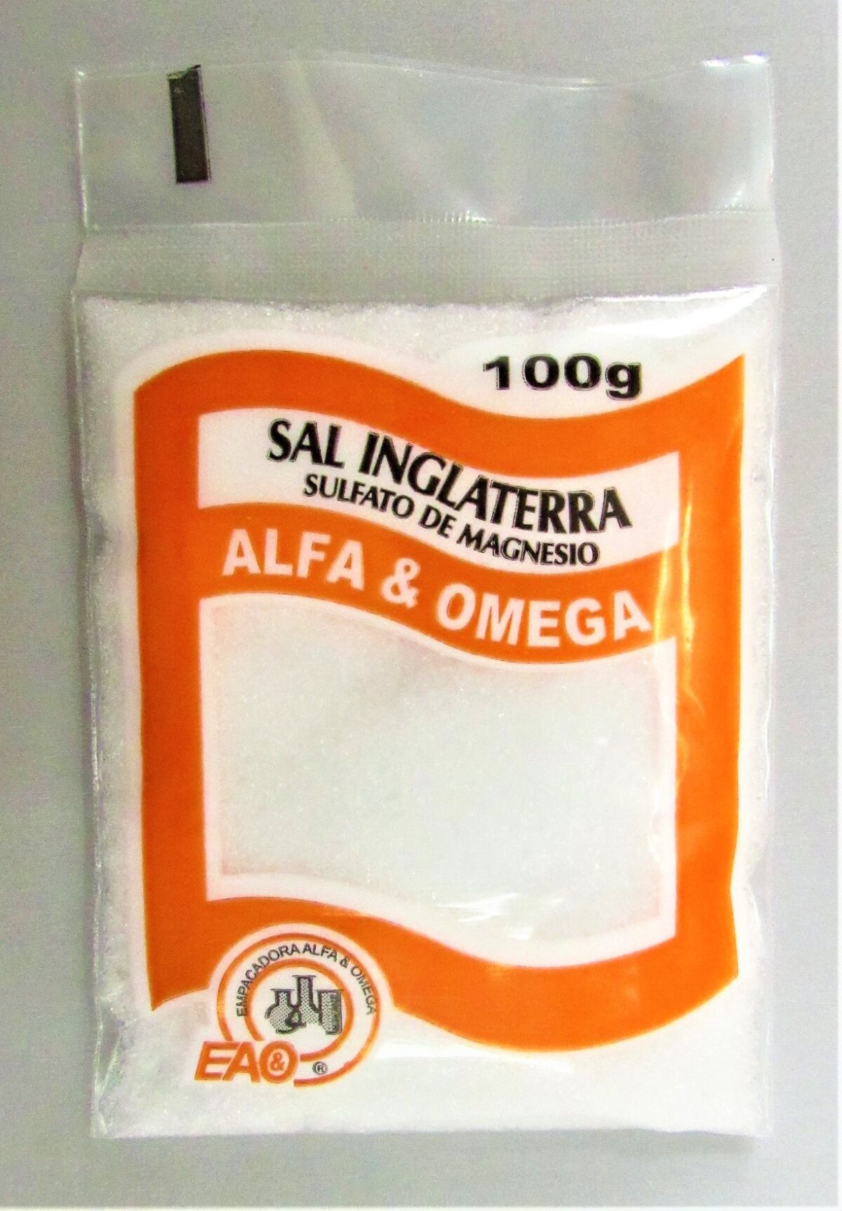 Sal Inglaterra Bolsa con 12 Paquetes de 100g C/U
