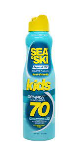 Sea&Ski Kids Aerosol Spf70 170G / 6Oz