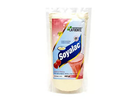 Soyalac Fresa En Bolsa 400 Gramos