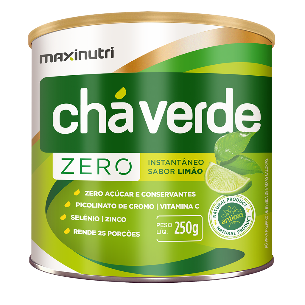 Chá Verde Polvo Cero- Sabor limón x 250g