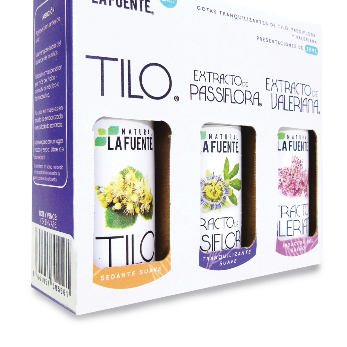 Pack Relajante (Tilo, Valeriana, Passiflora)
