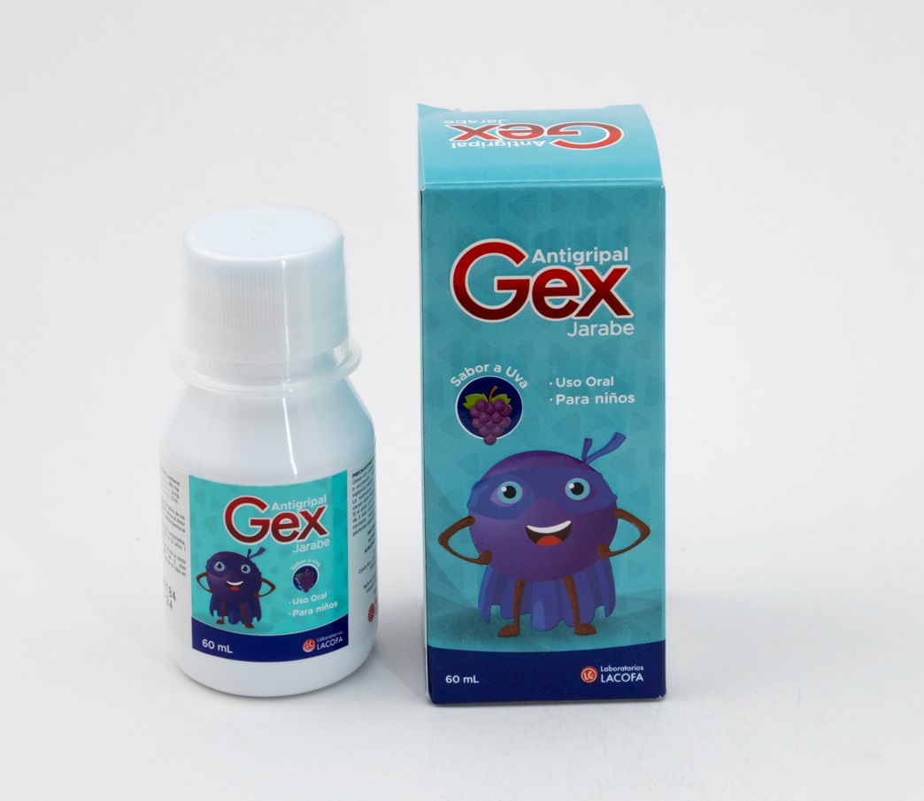 GEX JARABE X 60 ML PARA NIÑOS
