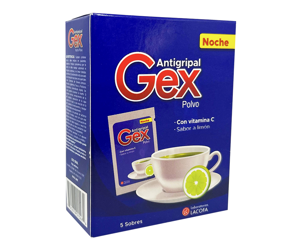 GEX NOCHE POLVO X 5 SOBRES