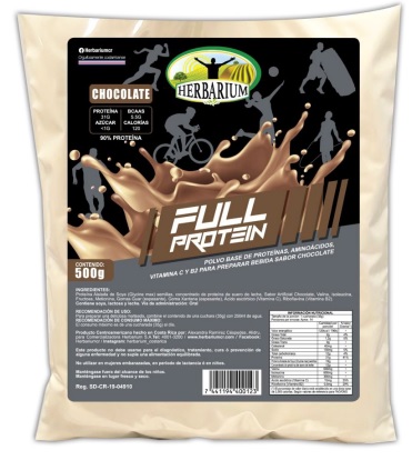 FULL PROTEIN HERBARIUM SABOR CHOCOLATE 500G