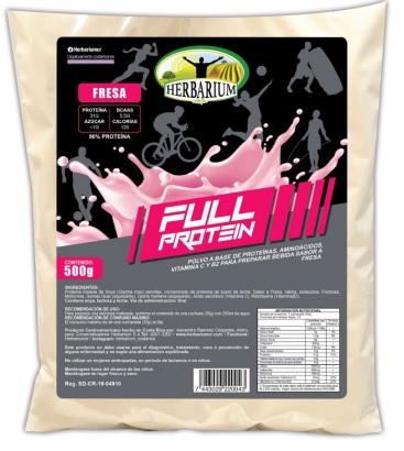 FULL PROTEIN SABOR FRESA 500G