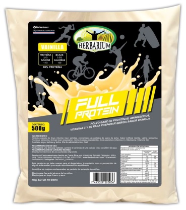 FULL PROTEIN HERBARIUM VAINILLA 500G