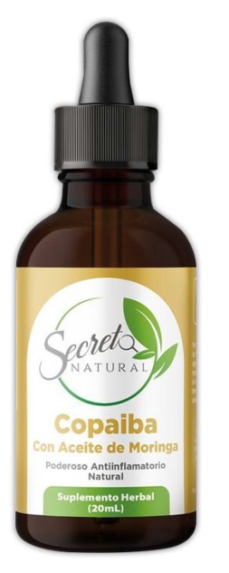 GOTAS ACEITE DE COPAIBA CON MORINGA 20ML