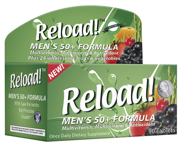 Reload for Men +50. Multiv Tab Fcox30tab