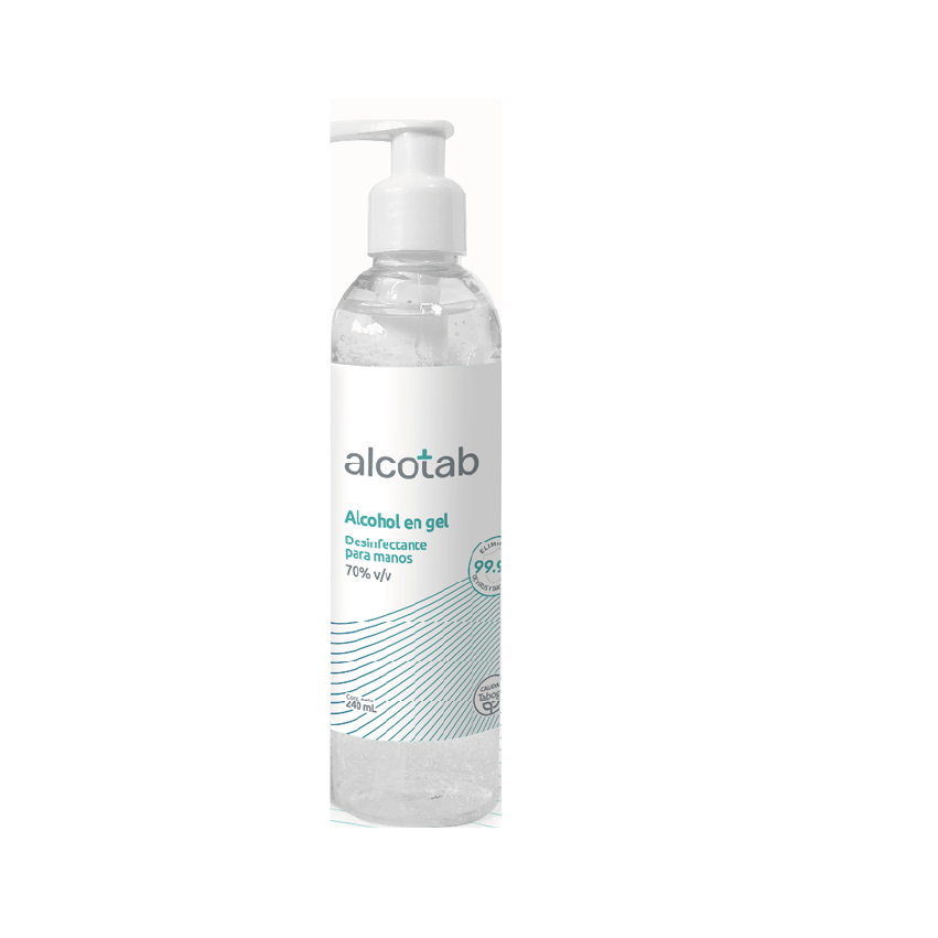 Alcohol Gel Desinfectante 240 ml Unidad